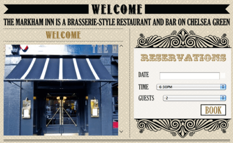 The Markham Inn, London