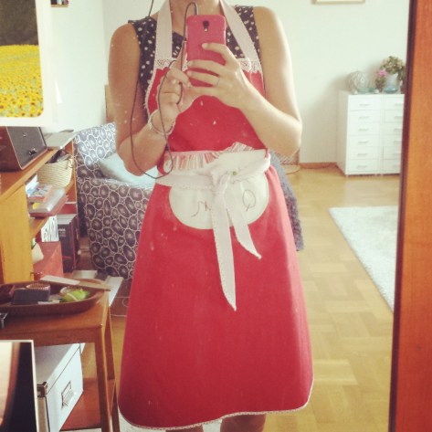 Saras städoutfit - förkläde